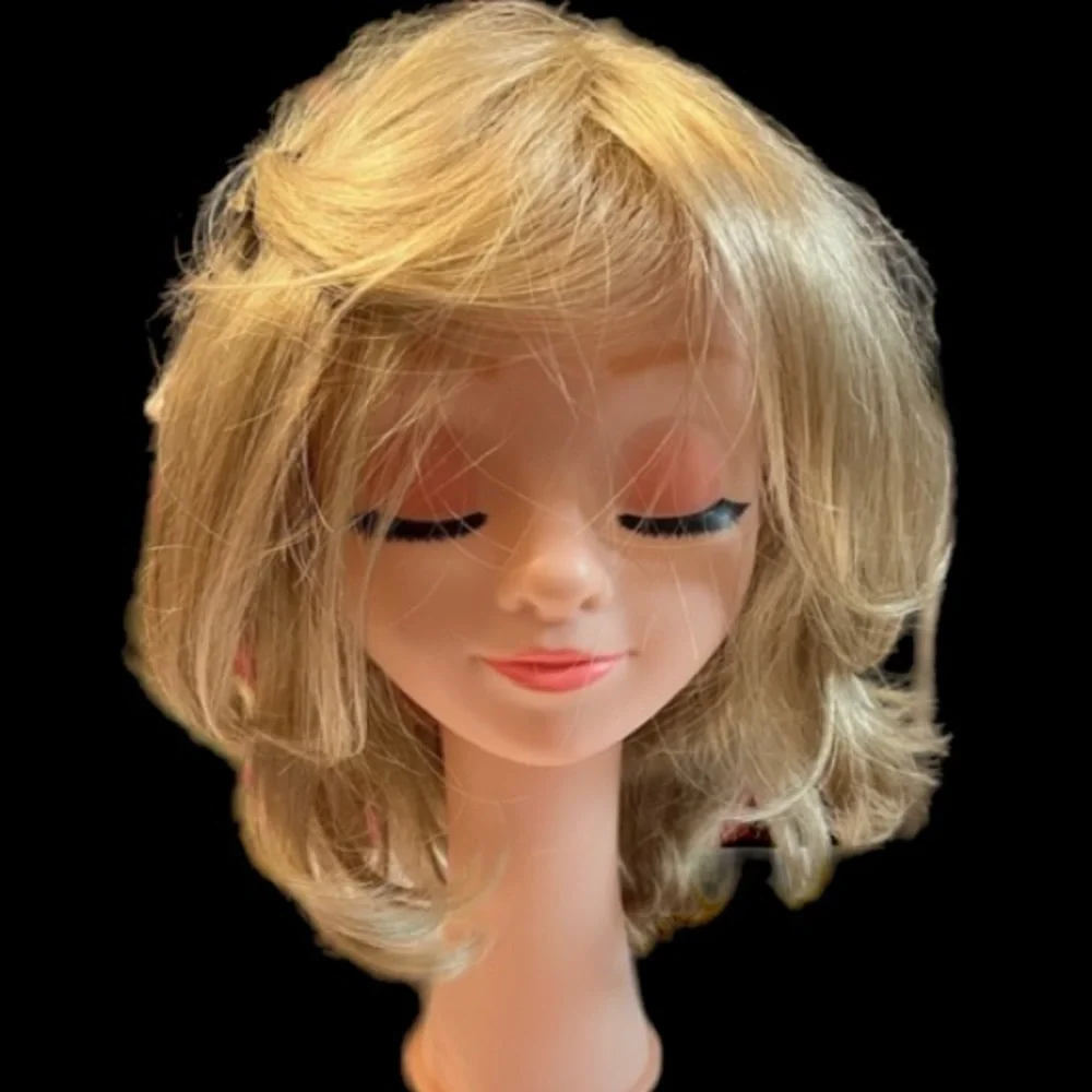 TLC Collection Blonde Wig Synthetic Blend Full Cap